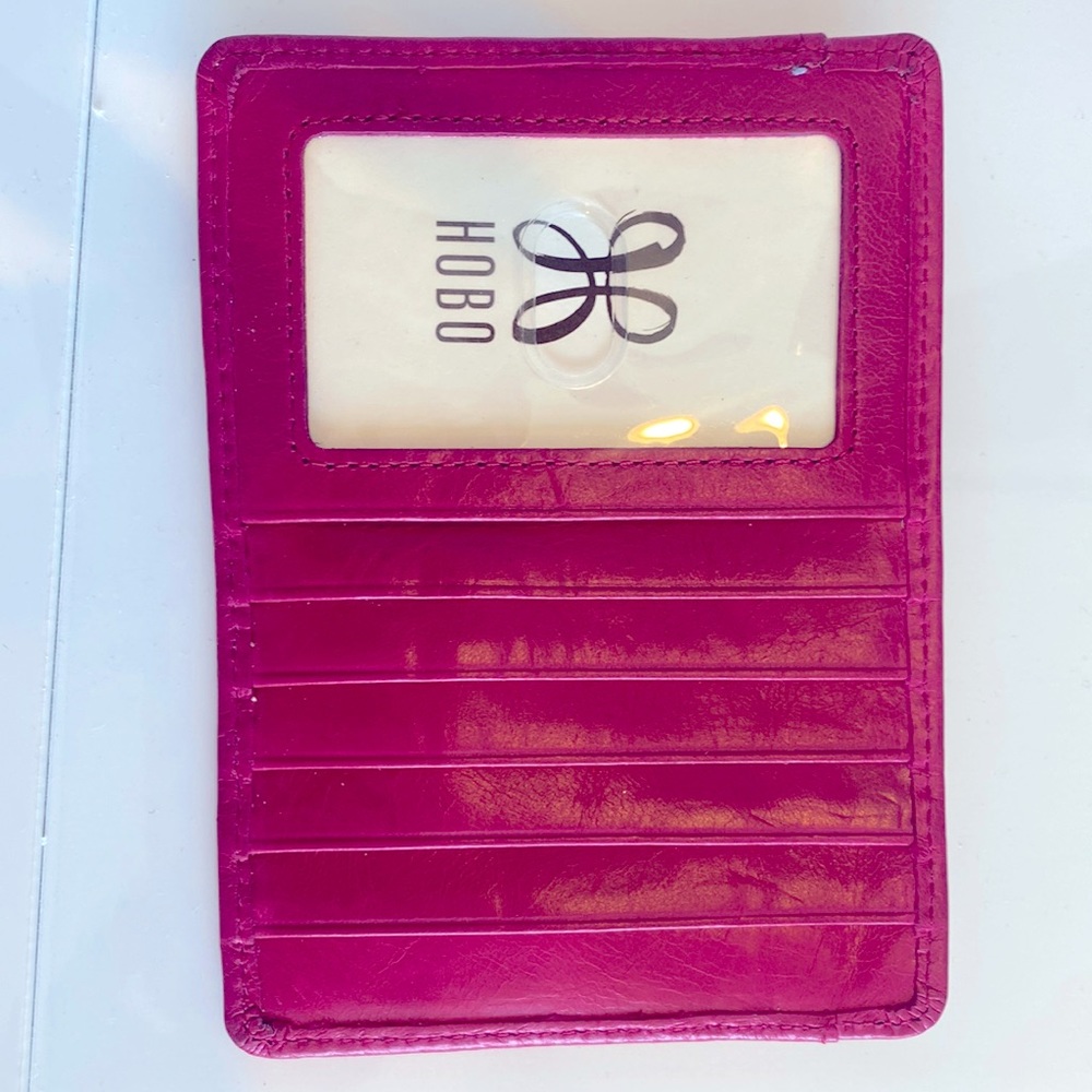 Hobo Fuchsia Euro Slide New with Tags 100% genuine leather.